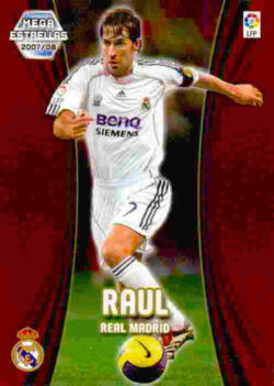 2007-08 Panini La Liga Megacracks #381 Raul