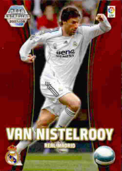 2007-08 Panini La Liga Megacracks #382 Ruud van Nistelrooy