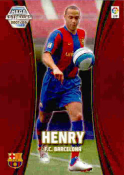 2007-08 Panini La Liga Megacracks #383 Thierry Henry