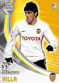 2007-08 Panini La Liga Megacracks #395 David Villa