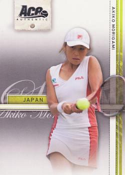 2007 Ace Authentic Tennis #002 Akiko Morigami