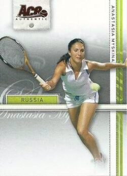 2007 Ace Authentic Tennis #004 Bronze Anastasia Myskina