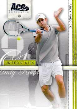 2007 Ace Authentic Tennis #005 Andy Roddick