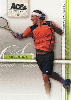 2007 Ace Authentic Tennis #011 David Nalbandian