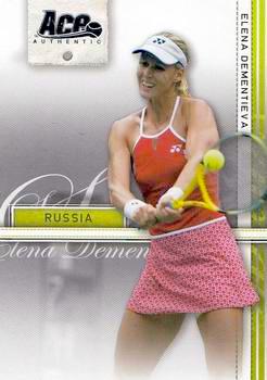 2007 Ace Authentic Tennis #013 Elena Dementieva