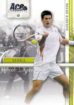 2007 Ace Authentic Tennis #016 Novak Djokovic