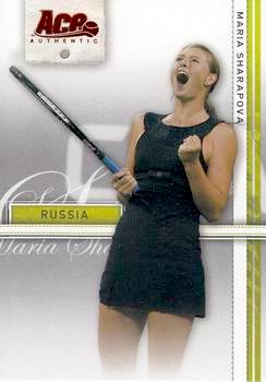 2007 Ace Authentic Tennis #024 Bronze Maria Sharapova