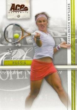 2007 Ace Authentic Tennis #036 Bronze Svetlana Kuznetsova