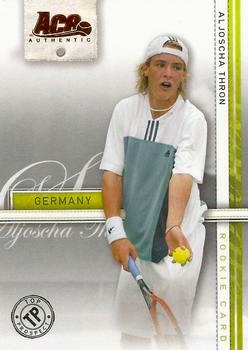 2007 Ace Authentic Tennis #044 Bronze Aljoscha Thron