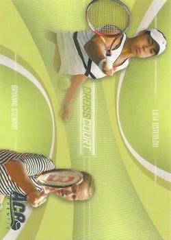 2007 Ace Authentic Tennis #CC-5 Cross Court Osterloh-Stewart