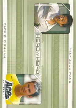 2007 Ace Authentic Tennis #HH-4 Head to Head Wang-Fleishman