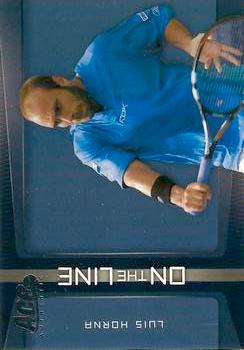 2007 Ace Authentic Tennis #OL-19 On the Line Luis Horna