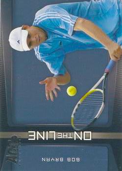 2007 Ace Authentic Tennis #OL-5 On the Line Bob Bryan