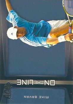 2007 Ace Authentic Tennis #OL-6 On the Line Mike Bryan