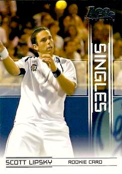 2007 Ace Authentic Tennis #SI-14 Singles Scott Lipsky