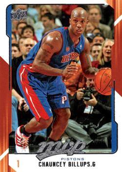 2008-09 Upper Deck MVP Basketball #042 Chauncey Billups