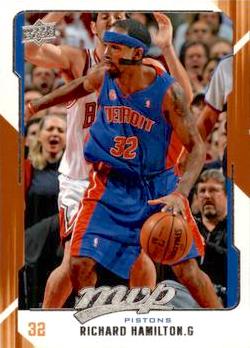 2008-09 Upper Deck MVP Basketball #043 Richard Hamilton