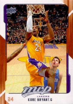 2008-09 Upper Deck MVP Basketball #069 Kobe Bryant