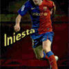 2009-10 Mundicromo Campeonato Nacional de Liga #0025 Andrés Iniesta