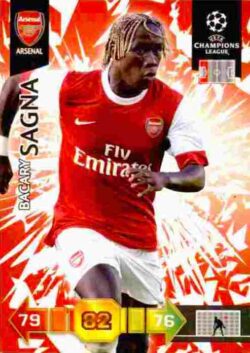 2010-11 Panini UCL Adrenalyn XL #004 Bacary Sagna