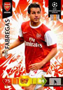 2010-11 Panini UCL Adrenalyn XL #007 Cesc Fabregas