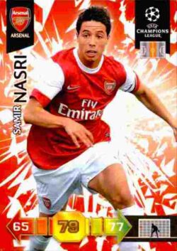 2010-11 Panini UCL Adrenalyn XL #009 Samir Nasri