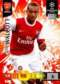 2010-11 Panini UCL Adrenalyn XL #010 Theo Walcott