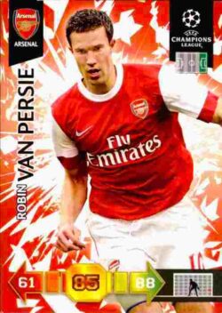 2010-11 Panini UCL Adrenalyn XL #012 Robin van Persie