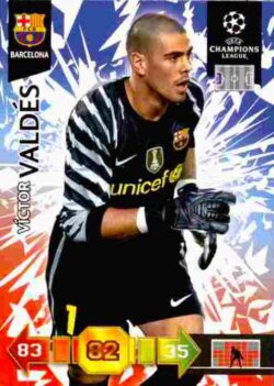 2010-11 Panini UCL Adrenalyn XL #018 Victor Valdes