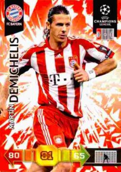 2010-11 Panini UCL Adrenalyn XL #041 Martin Demichelis