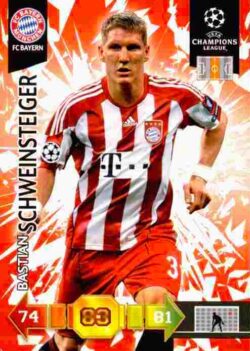 2010-11 Panini UCL Adrenalyn XL #045 Bastian Schweinsteiger