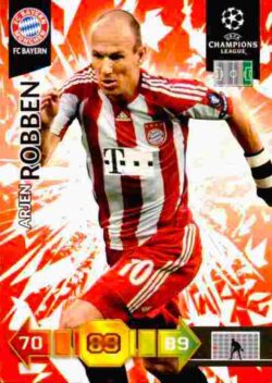 2010-11 Panini UCL Adrenalyn XL #048 Arjen Robben