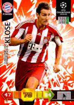 2010-11 Panini UCL Adrenalyn XL #050 Miroslav Klose