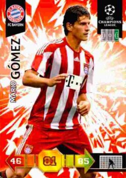 2010-11 Panini UCL Adrenalyn XL #051 Mario Gomez