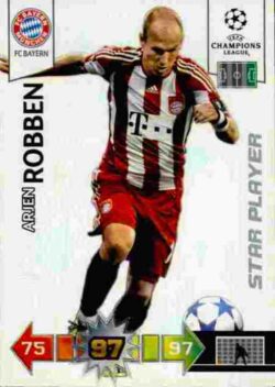 2010-11 Panini UCL Adrenalyn XL #060 Arjen Robben