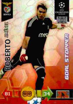 2010-11 Panini UCL Adrenalyn XL #072 Roberto Jimenez