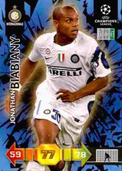 2010-11 Panini UCL Adrenalyn XL #126 Jonathan Biabiany