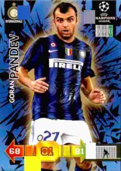 2010-11 Panini UCL Adrenalyn XL #127 Goran Pandev