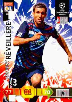 2010-11 Panini UCL Adrenalyn XL #139 Anthony Réveillère