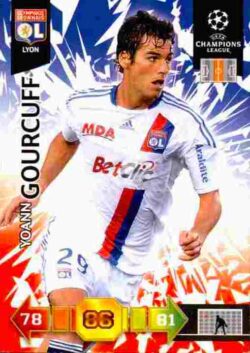 2010-11 Panini UCL Adrenalyn XL #142 Yoann Gourcuff