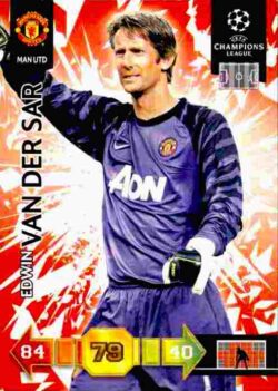 2010-11 Panini UCL Adrenalyn XL #155 Edwin van der Sar