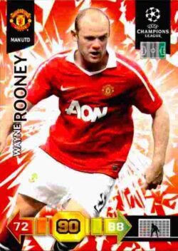 2010-11 Panini UCL Adrenalyn XL #166 Wayne Rooney