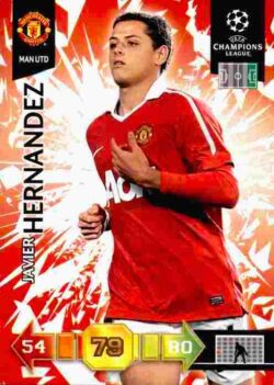 2010-11 Panini UCL Adrenalyn XL #168 Javier Hernandez