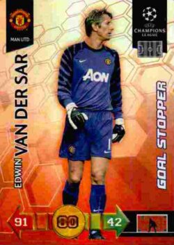 2010-11 Panini UCL Adrenalyn XL #173 Edwin van der Sar