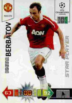 2010-11 Panini UCL Adrenalyn XL #175 Dimitar Berbatov