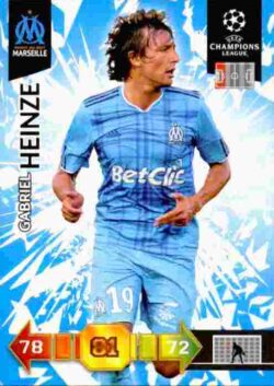 2010-11 Panini UCL Adrenalyn XL #177 Gabriel Heinze