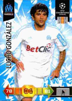 2010-11 Panini UCL Adrenalyn XL #181 Lucho Gonzalez