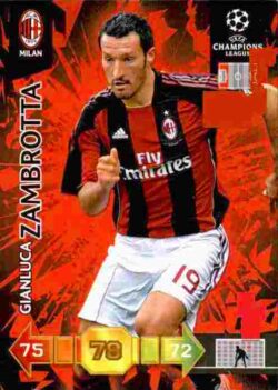 2010-11 Panini UCL Adrenalyn XL #193 Gianluca Zambrotta