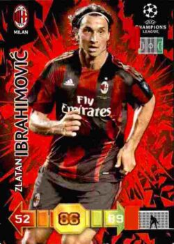 2010-11 Panini UCL Adrenalyn XL #201 Zlatan Ibrahimovic