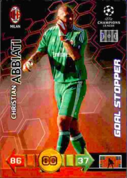 2010-11 Panini UCL Adrenalyn XL #207 Christian Abbiati